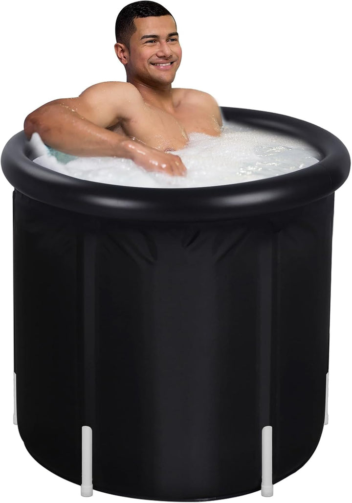 Sinbide Eisbadewanne, Faltbare Aufblasbare Badewanne, Fitness/Reha-Eiswanne für Sportler, Ice Bath t