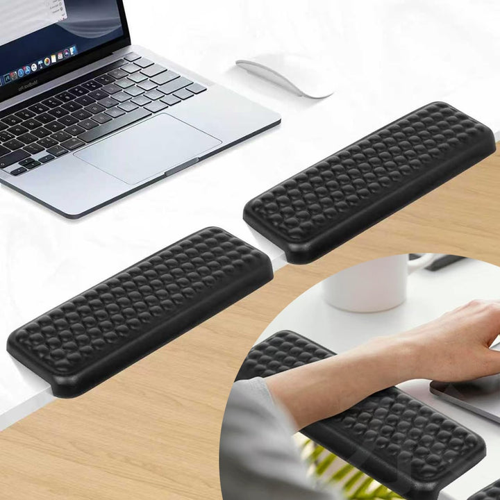 Armauflage Schreibtisch,2 Stück L-förmige Schreibtisch Handgelenk Ellenbogenstütze,Ergonomische Anti