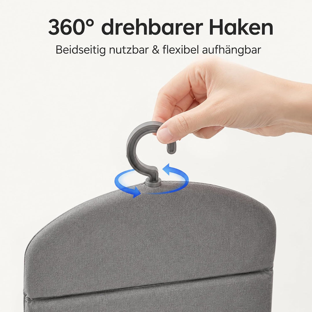 Faltbares Dampfbrett für Steamer und Dampfglätter, Hitzebeständiges Hänge-Bügelbrett für Kleidung, 3