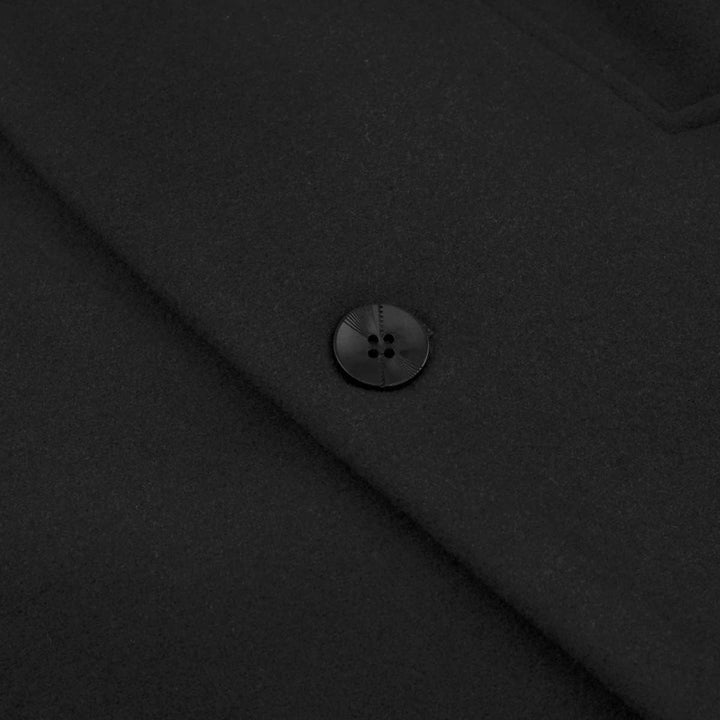 Wintermantel Herren Mantel Lang Slim Fit Herrenmantel Winter Warm Business Mantel Herren Wolle Wollm