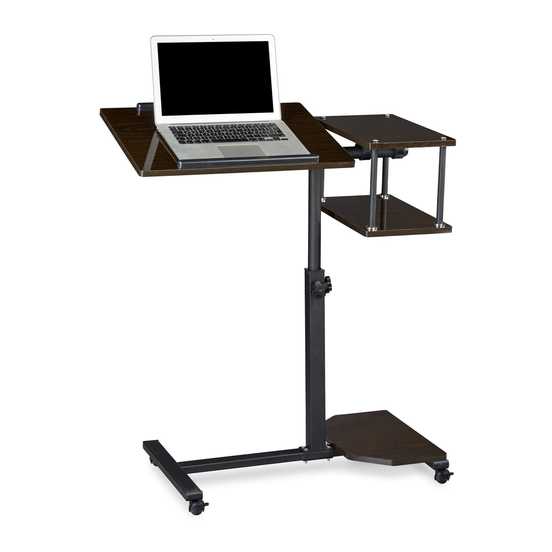 Relaxdays Laptoptisch höhenverstellbar XL HBT: 100 x 77 x 40 cm Grosser Notebook Tisch als Sofatisch
