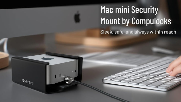 Compulocks MMEN24CL custodia di sicurezza per PC Nero Alluminio 1 pz (MAC MINI M4 2024 SECURE MOUNT