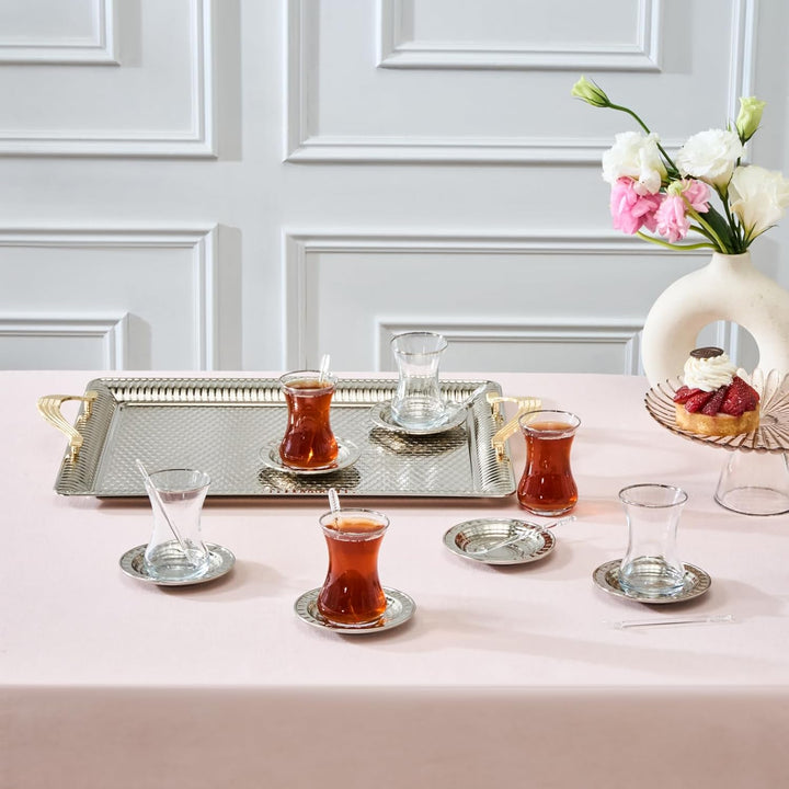 KARACA NEHIR TEESERVICE, 19-TEILIG, MEHRFARBEN