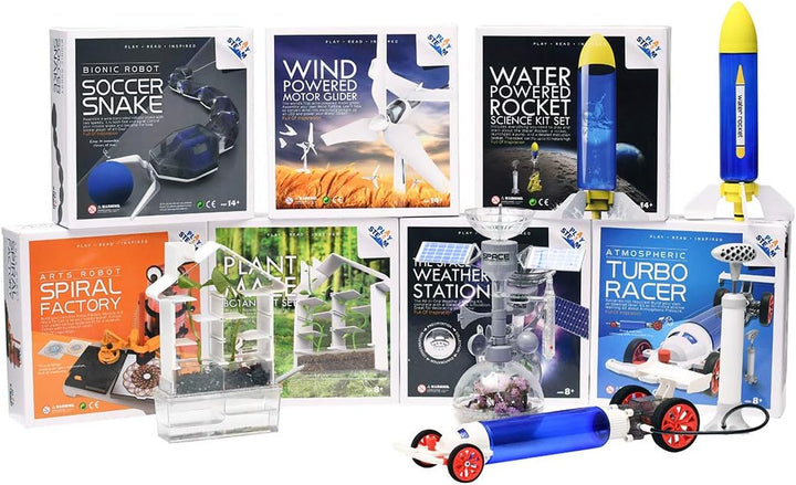 PLAYSTEM Outdoor Wasserraketen-Physik-Lernset - Spielzeug für Jungen & Mädchen - Geschenke für Kinde