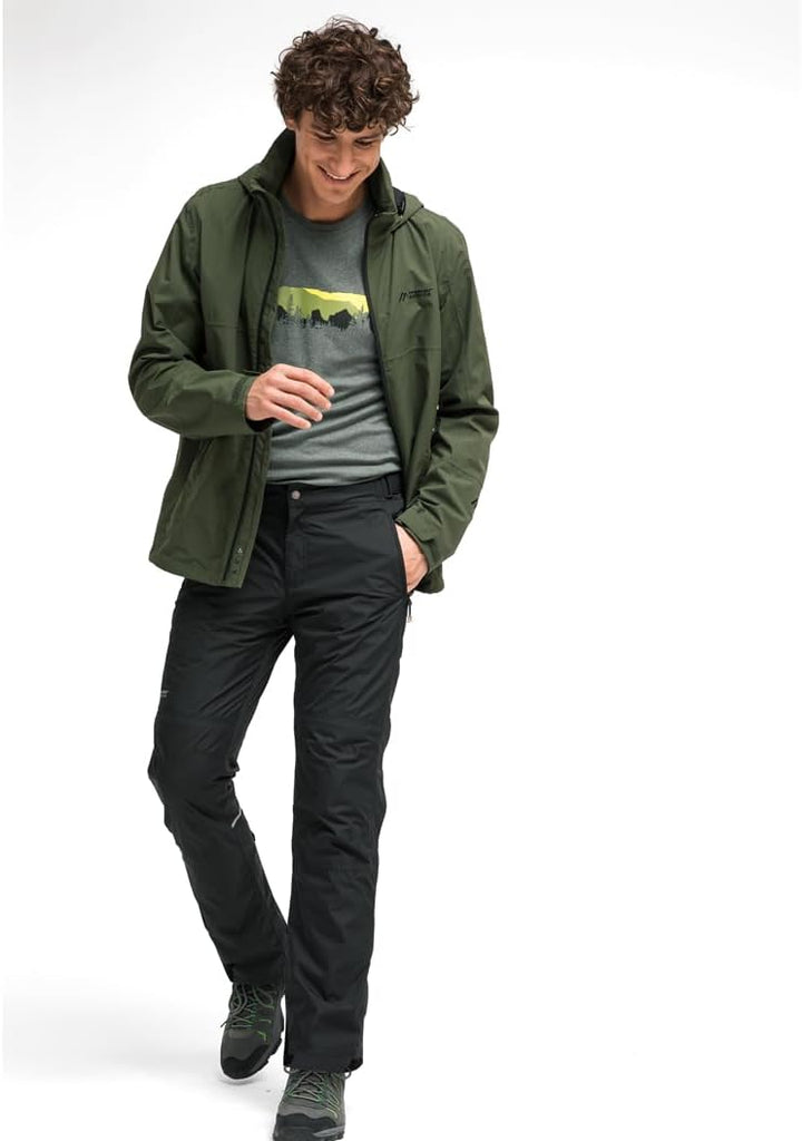 Maier Sports Raindrop M, Herren Wanderhose, Wasserabweisende Outdoorhose für Trekking und Hiking, PF