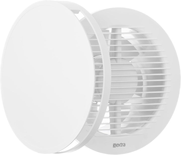 Steinberg14 Weiss Ø 150mm Deckenventilator, Abluftventilator Badlüfter Fan, Rund Ventilator zur Belü