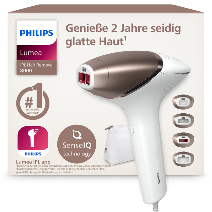 Philips Lumea IPL Prestige, 4 Aufsätze – Haarentfernungsgerät