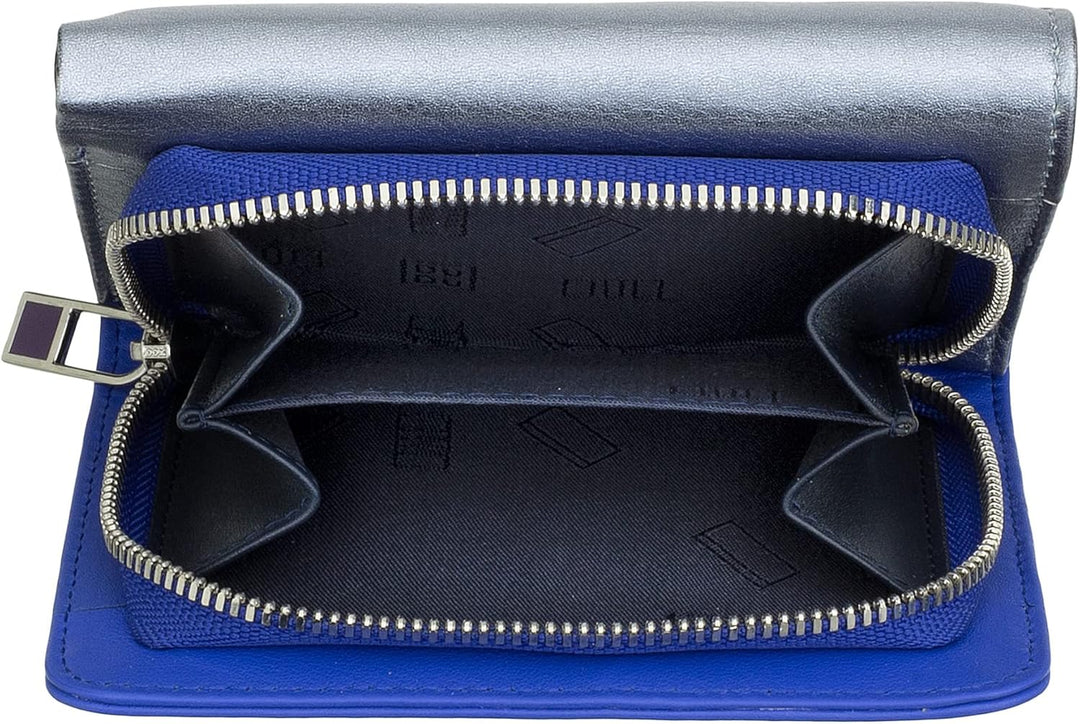 DUDU Kleine mehrfarbige RFID Dambenbrieftasche in Leder Colorful Cosmo, Cosmo