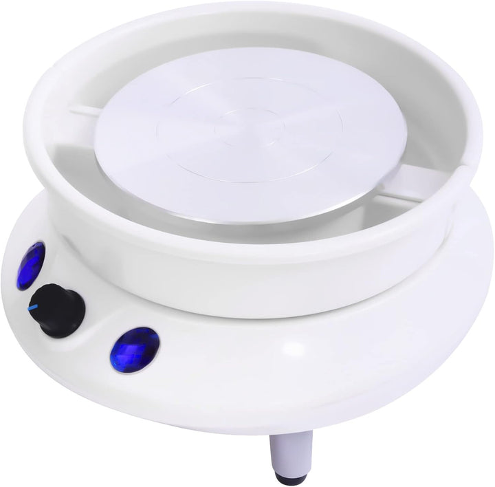 Elektrische Töpferscheibe 120W 2000 RPM Mini Töpferrad Keramik Rad Maschine Einstellbare Geschwindig