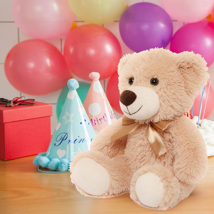 MorisMos 3 Packungen Teddybär Stofftiere Plüsch niedliches Plüschtier in 3 Teddybären 3 Stück kleine