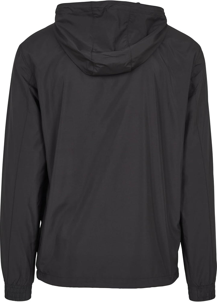 Urban Classics Herren Basic Pull Over Jacket S Schwarz, S Schwarz