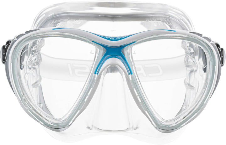 Cressi Big Eyes Evolution - Revolutionäre Erwachsene Tauchmasken Big Eyes Evolution Crystal Mask Tra