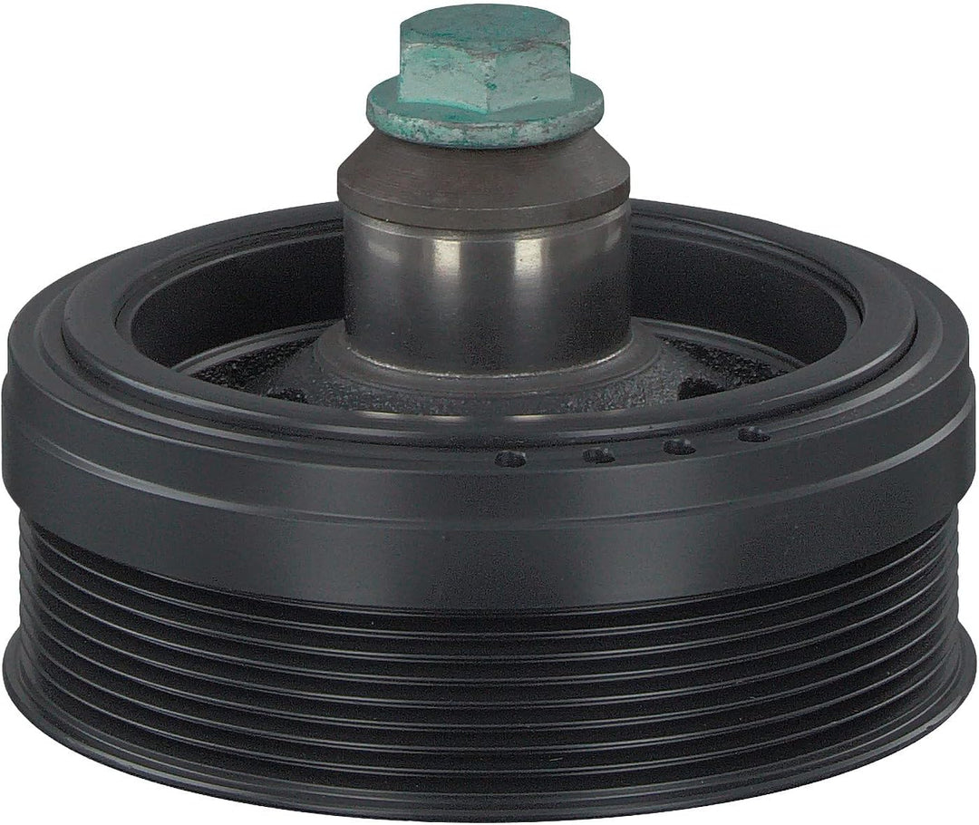 febi bilstein 33653 Riemenscheibe (entkoppelt) für Kurbelwelle, mit Schraube und Scheibe , 1 Stück