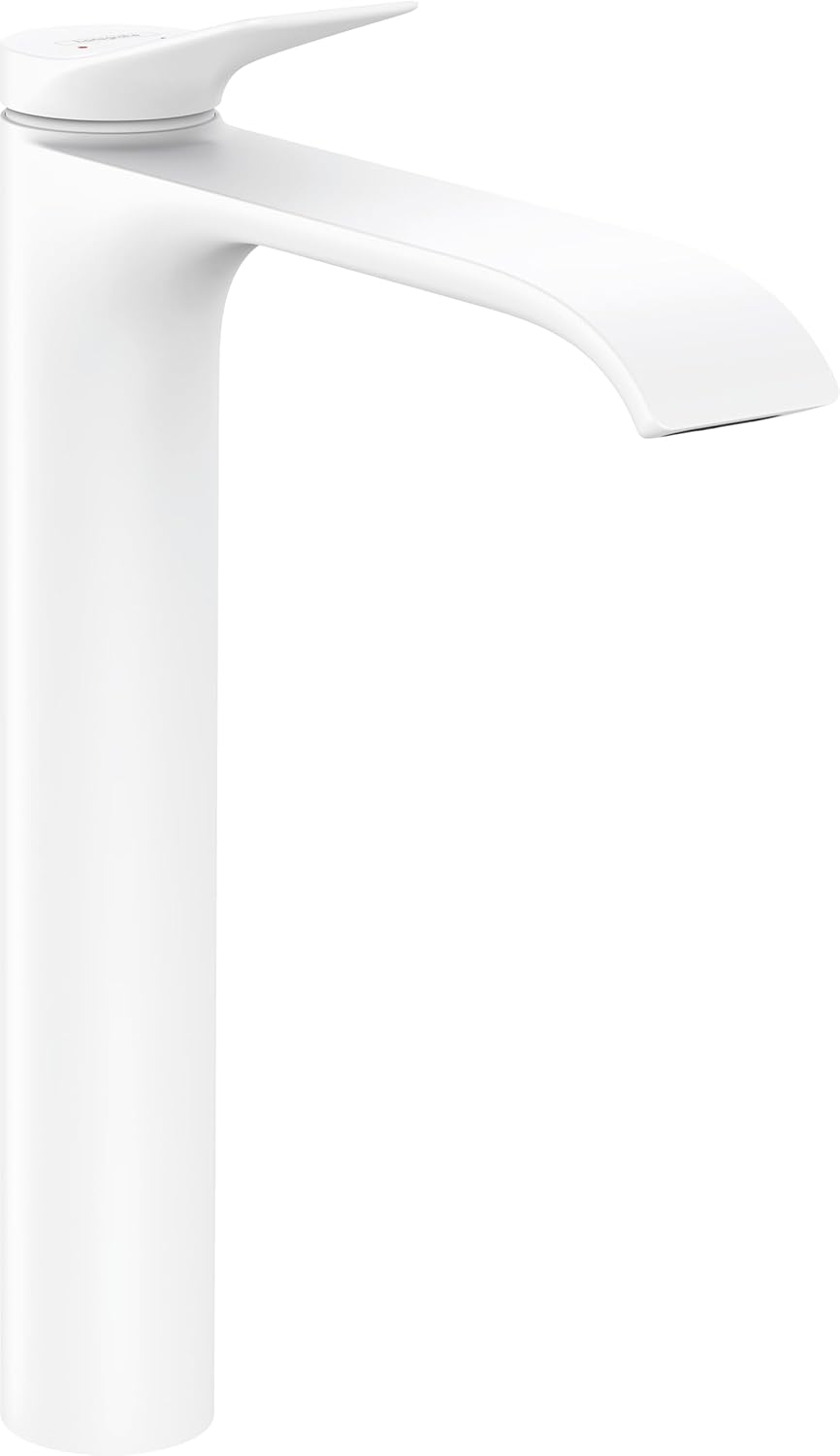 hansgrohe Waschtischarmatur Vivenis, Wasserhahn Bad mit Auslauf Höhe 250 mm, mit Zugstange, Badarmat