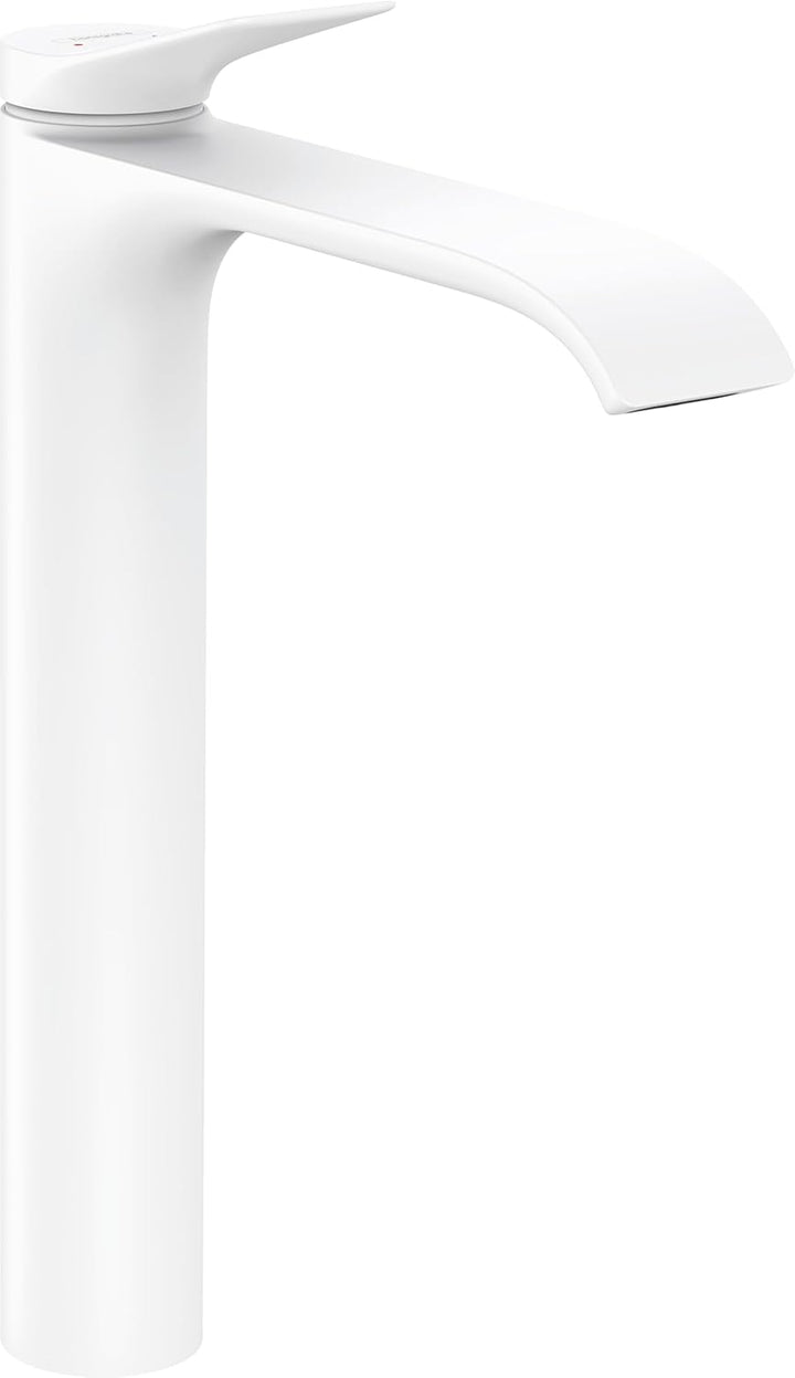 hansgrohe Waschtischarmatur Vivenis, Wasserhahn Bad mit Auslauf Höhe 250 mm, mit Zugstange, Badarmat