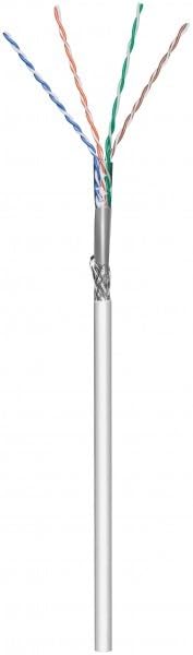 Danicom CAT5e Netzwerkkabel - SF/UTP - AWG 26/7 (Flexibel) - 100 Meter - Grau - CCA, POE, Ethernet,