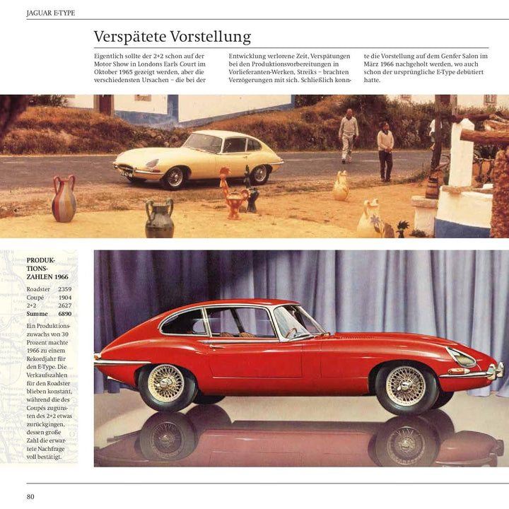 Jaguar E-Type. Eine Hommage an den britischen Sportwagenklassiker, Gebundenes Buch