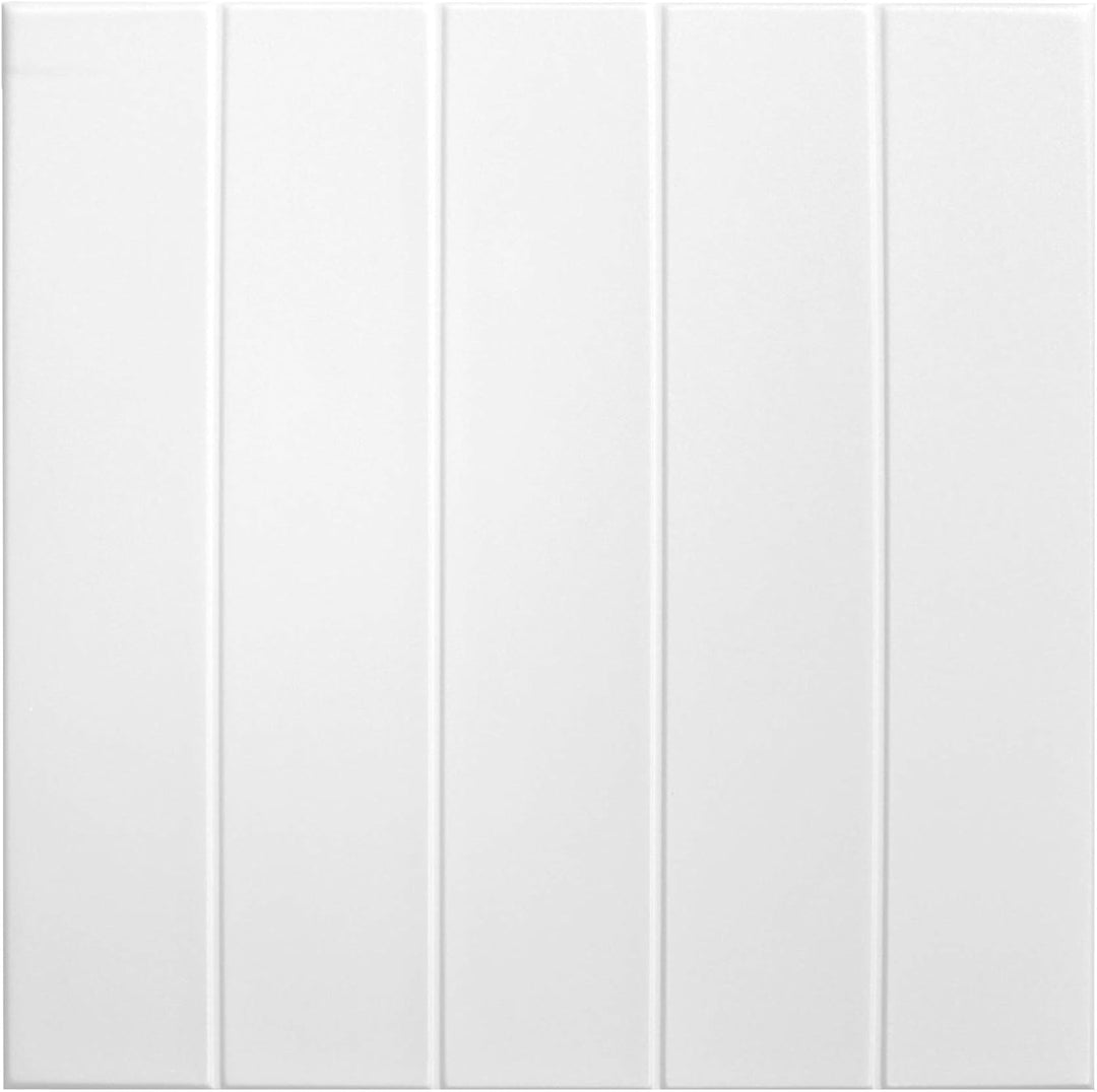 HEXIM Deckenplatten 50x50cm Styroporplatten weiss XPS Styropor, Deckenpaneele Feuchtraum Deckenverkl