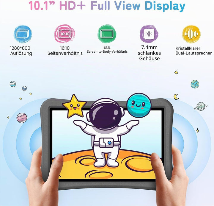 UMIDIGI G5 Kinder Tablet 10.1 Zoll, 128GB ROM Tablet für Kinder Android, G5 Tab Kids Tablets,8(4+4)
