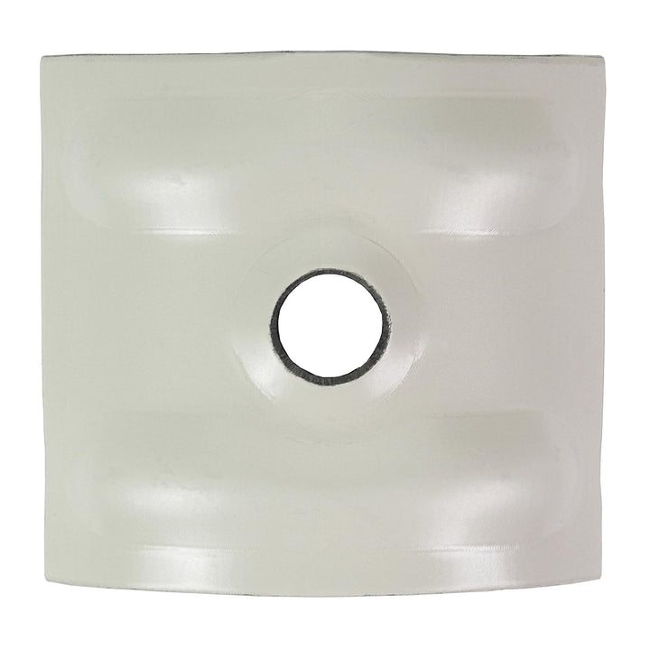 100 Kalotten Grauweiss RAL 9002 Aluminium 24° für Sinus Profil 76/18 Wellplatten Lichtplatten