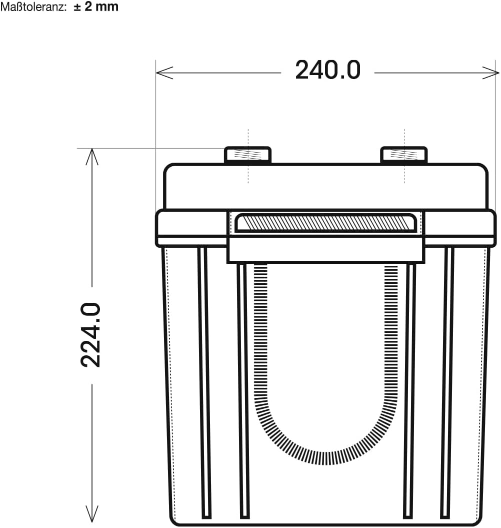 BIG E-Backup AGM Notstrombatterie für EPS- und USV-Systeme, Speicher- & Kommunikationssysteme, Alarm
