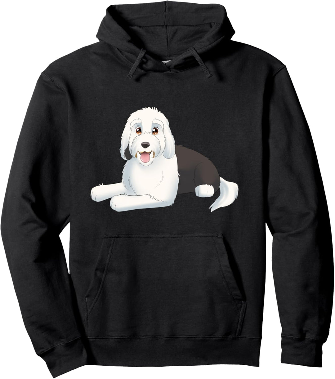 Bobtail Hund - Lustiger Bobtail Pullover Hoodie