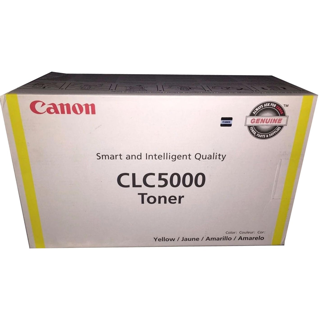 Canon 6604A002 CLC5000 Tonerkartusche gelb 15.000 Seiten, Gelb