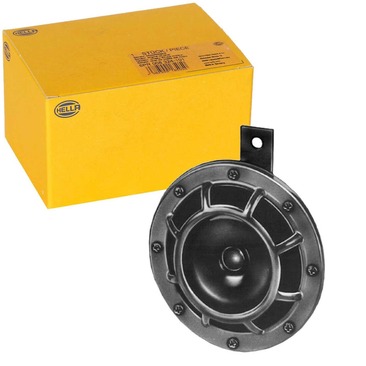HELLA Horn - HEAVY DUTY HORN B133 - 24V - 110dB(A) - Frequenzbereich: 375Hz - Tiefton - elektrisch -
