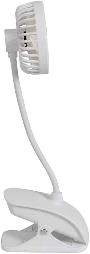 Bo-Camp - Tischventilator mit Klemme - Flex - ABS - Weiss
