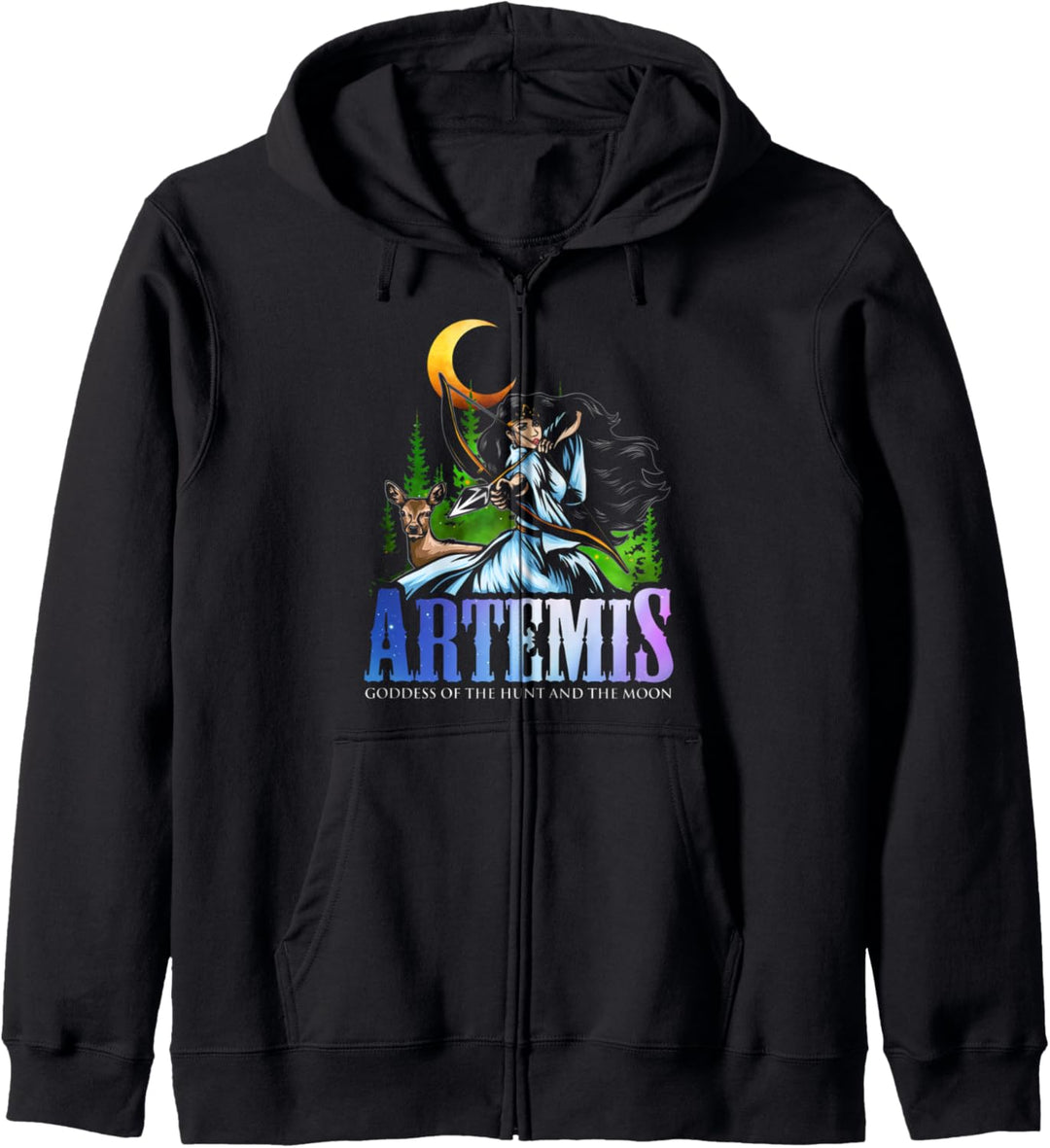 Artemis Mondgöttin Antike griechische Mythologie Kapuzenjacke