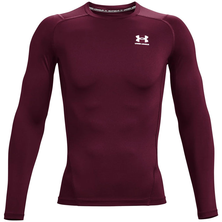 Under Armour Men's Ua Hg Armour Comp Ls Long-Sleeve Sports Top, Breathable Long-Sleeved Top for Men