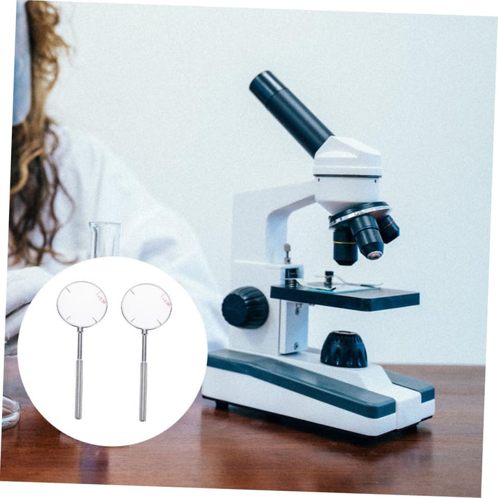 MAGICLULU 2 Stück Tragbare Optische Zylinderlinse Multifunktions Optometrie Werkzeug Aus Glas Und Zi