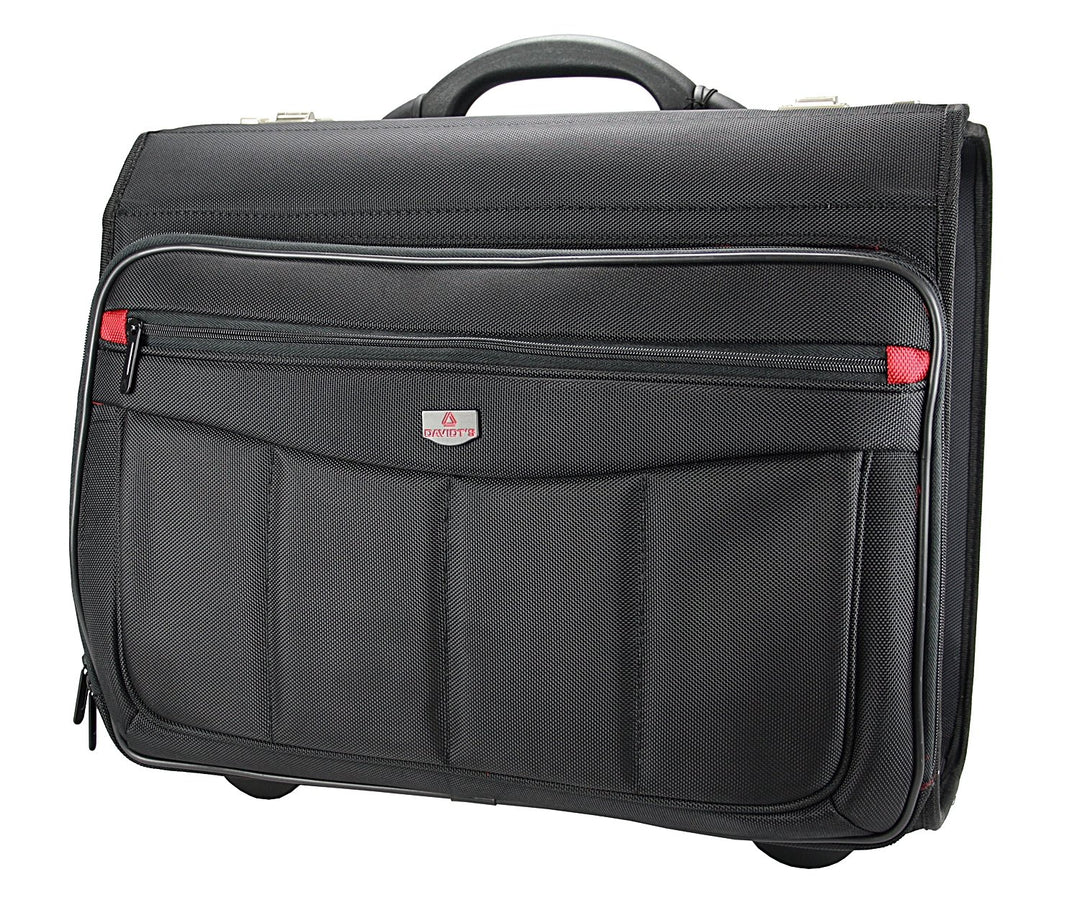 Trolley, Businesskoffer, Aktenkoffer, Pilotenkoffer, Aktentrolley mit Laptopfach, Dokumentasche, Han