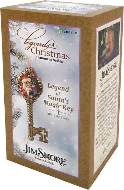 Enesco Jim Shore Legend of Christmas Key ORN Hängeornament, 14 cm