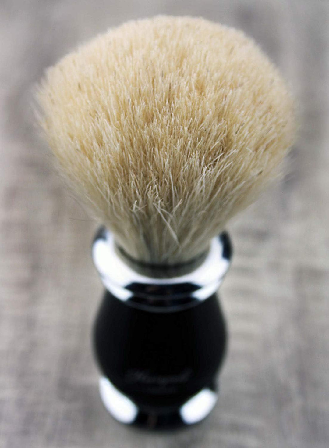 Haryali London Black Herren-Rasierset mit 5-Kant-Rasiermesser, Rasierpinsel, Alaunstift und Rasierst