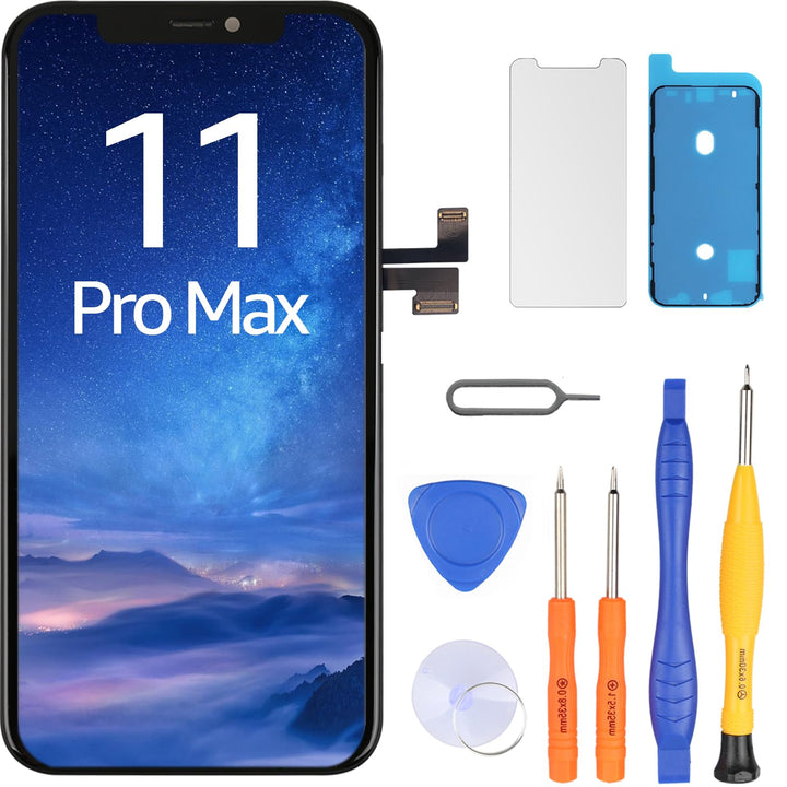 LL Trader LCD Display für iPhone 11 Pro Max Bildschirm Ersatz 6.5'' Touchscreen iPhone 11 Pro Max Di