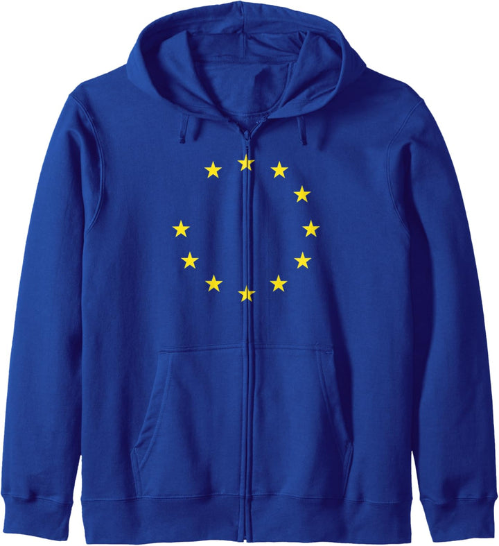 EU Flagge Europäische Union Sterne Fahne Fehlender Stern Kapuzenjacke