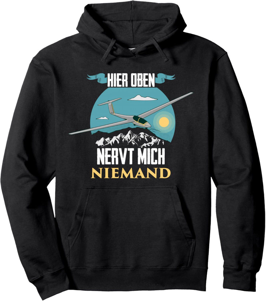 Segelfliegen Segelflieger Piloten Segelflugzeug Geschenk Pullover Hoodie