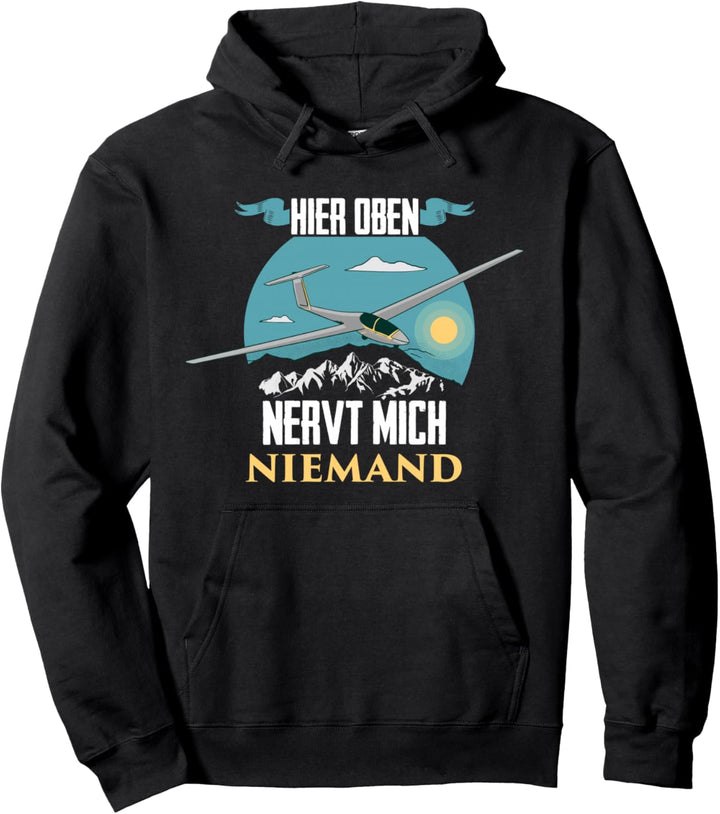 Segelfliegen Segelflieger Piloten Segelflugzeug Geschenk Pullover Hoodie