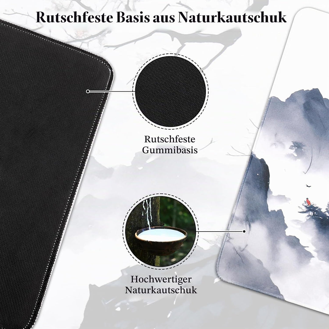XXL Mauspad, Anime Mousepad 900x400mm, Gaming Mausepad Improved Precision and Speed, Mousepad mit Ve