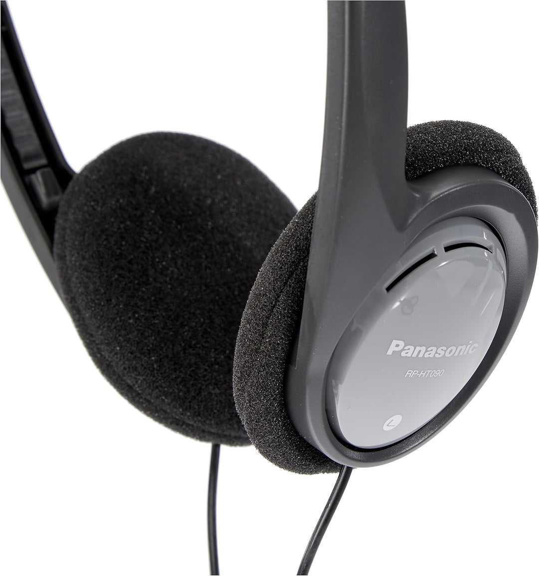 Panasonic RP-HT090 Kabelgebundene Stereo-Kopfhörer, Leicht für hervorragenden Komfort, 5 m Kabel für