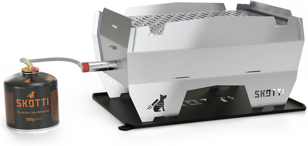 SKOTTI Matt - Silikonmatte, ideal als Unterlage für Campinggrills, Skotti Grill zubehör