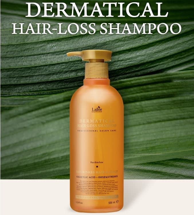 [Lador] Dermatical Hair-Loss Shampoo (Thin Hair) 530ml