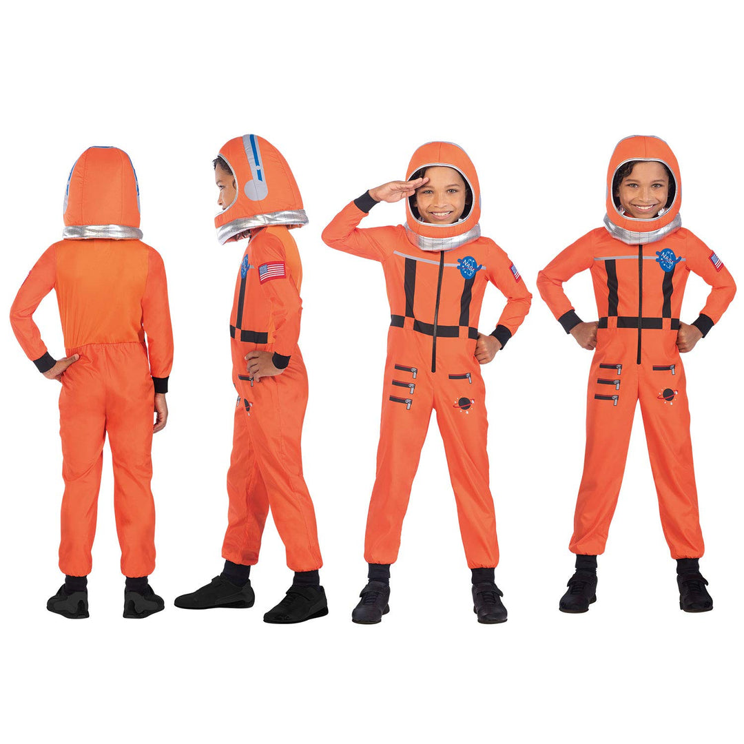 amscan Mädchen 9908561 Dress Up, Orange, 110-122