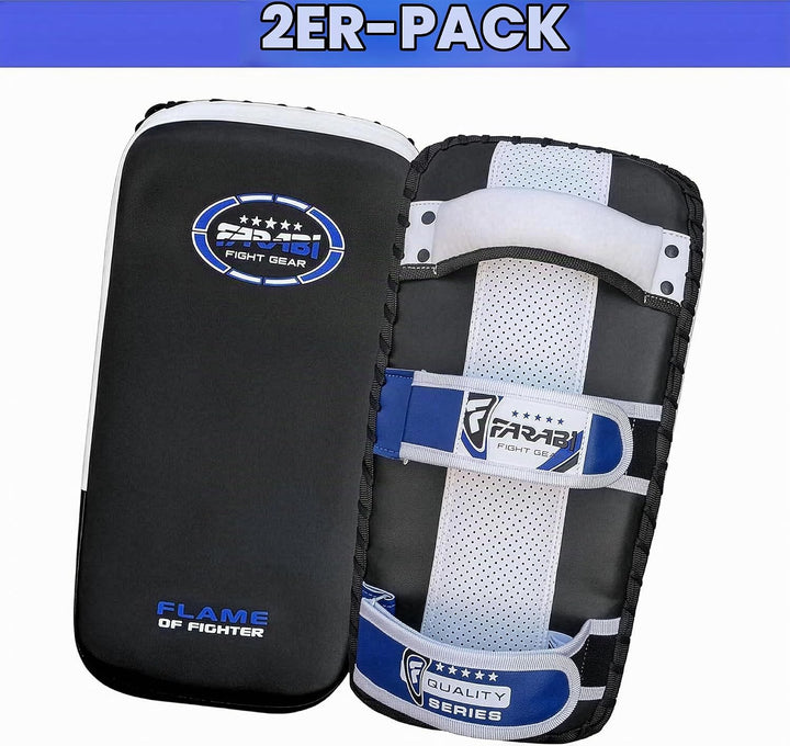 Farabi Sports schlagpolster für Coaching, Training, Kickboxen Curved Kick Pads, schlagpolster Kampfs