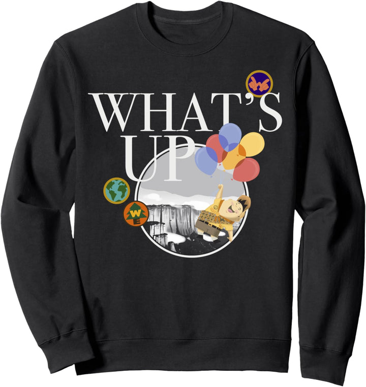 Disney Pixar Up What's Up Russell Balloons Sweatshirt