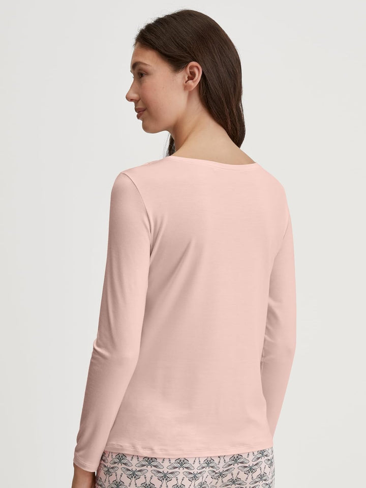 CALIDA Favourites Shirt, 3/4-Arm Damen 44-46 Pearl Blush, 44-46 Pearl Blush