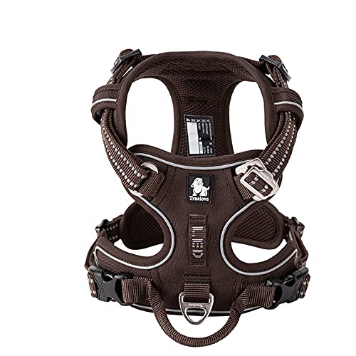 WINHYEPET Truelove No Pull Hundegeschirr, reflektierendes Hundegeschirr für Hunde, verstellbare weic
