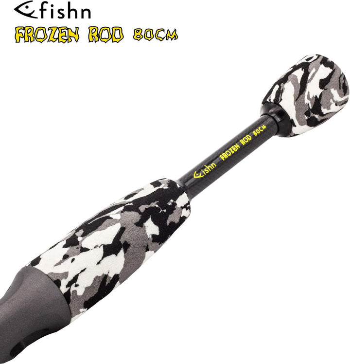 FISHN FROZEN Eisangel – Eisrute – Eisangelrute – Länge: 80cm – hohe Belastbarkeit – handlich und lei
