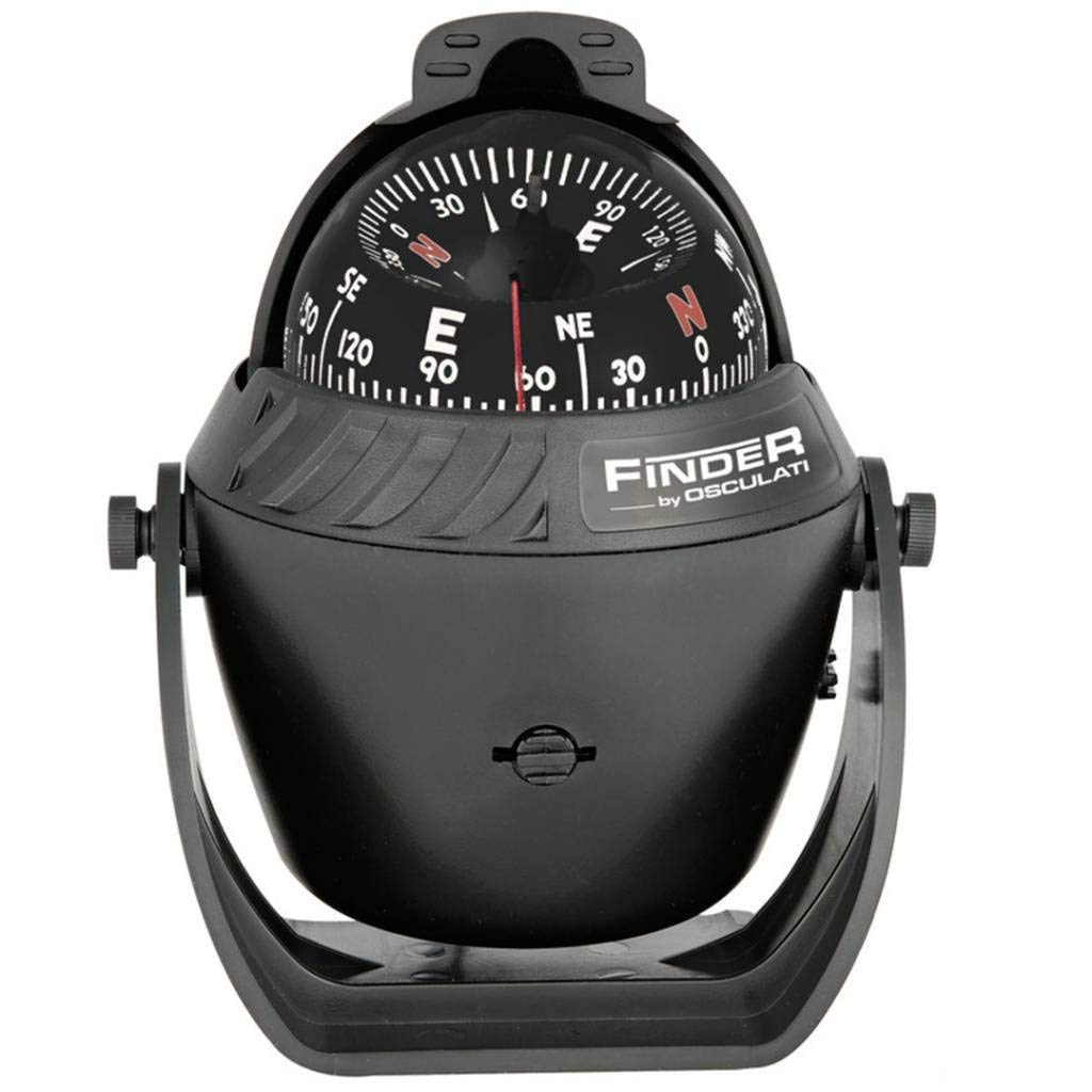 Osculati Finder Kompas 25/8 m. Bügel schwarz/schwarz